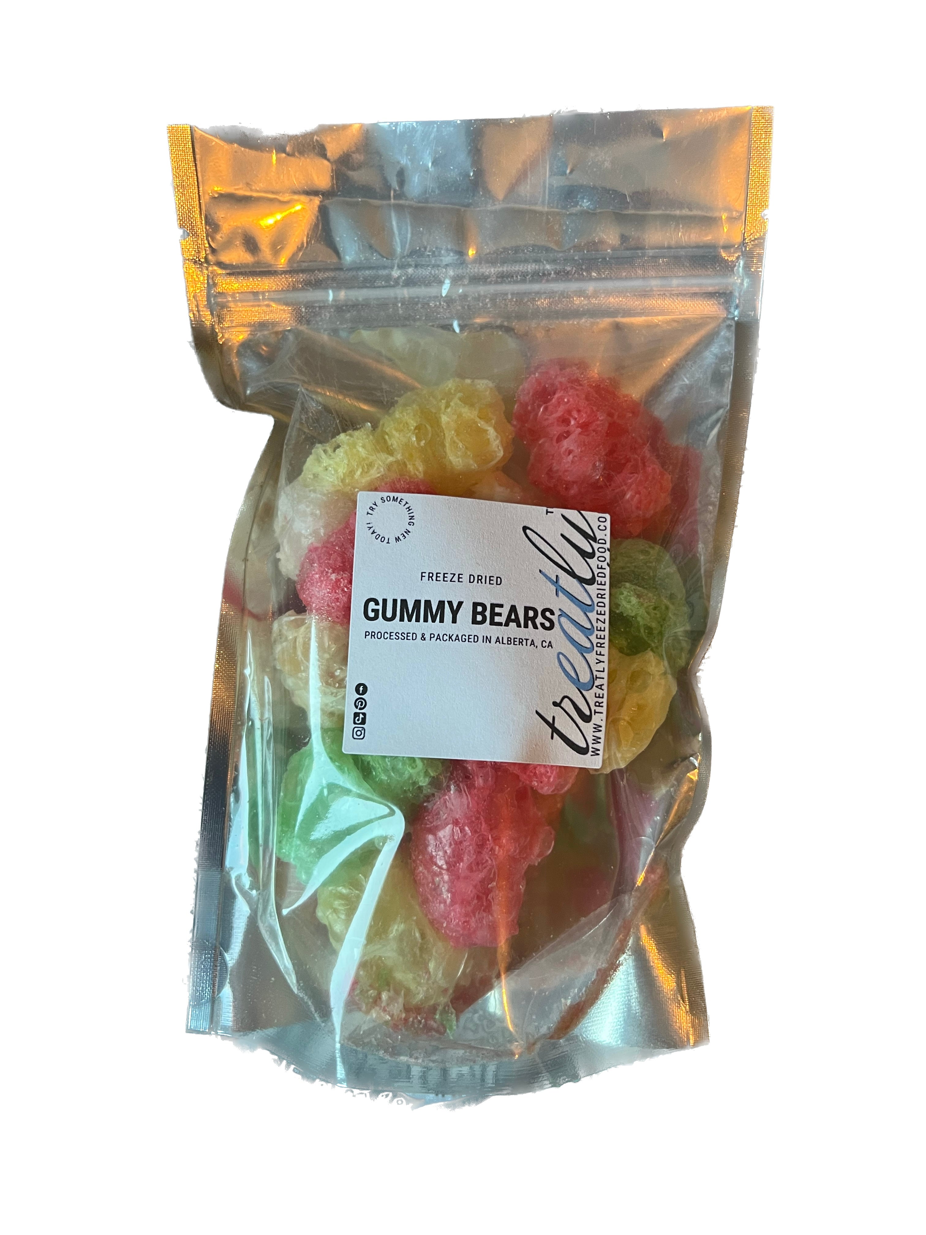 freeze dried gummy bears
